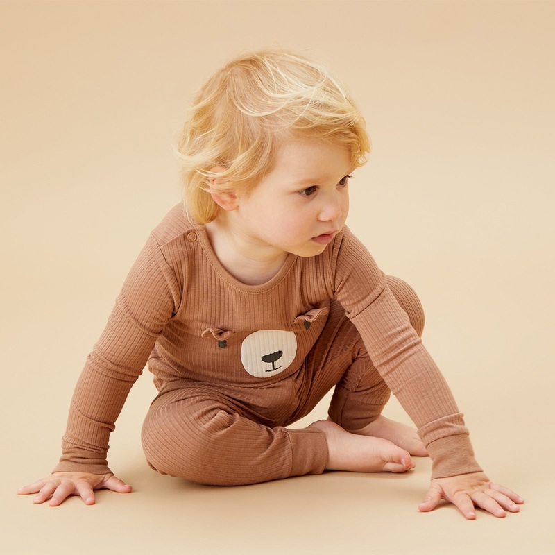 Little Bear Ribbed Pyjamas