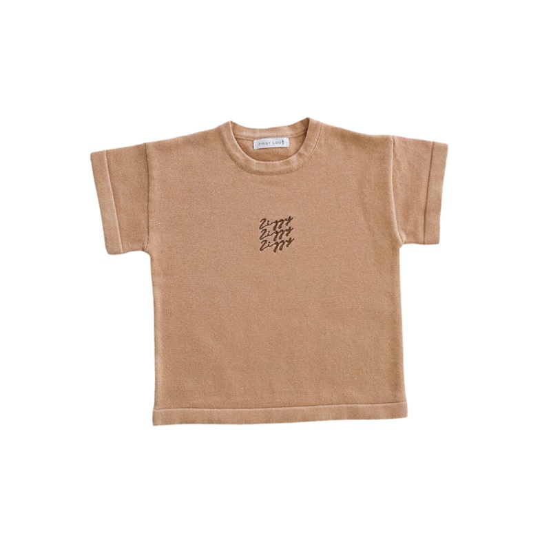 ZIGGY LOU SIGNATURE TEE – PECAN