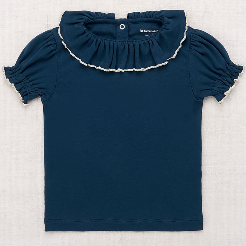 Balloon Sleeve Paloma Tee in Celestial by Misha & Puff