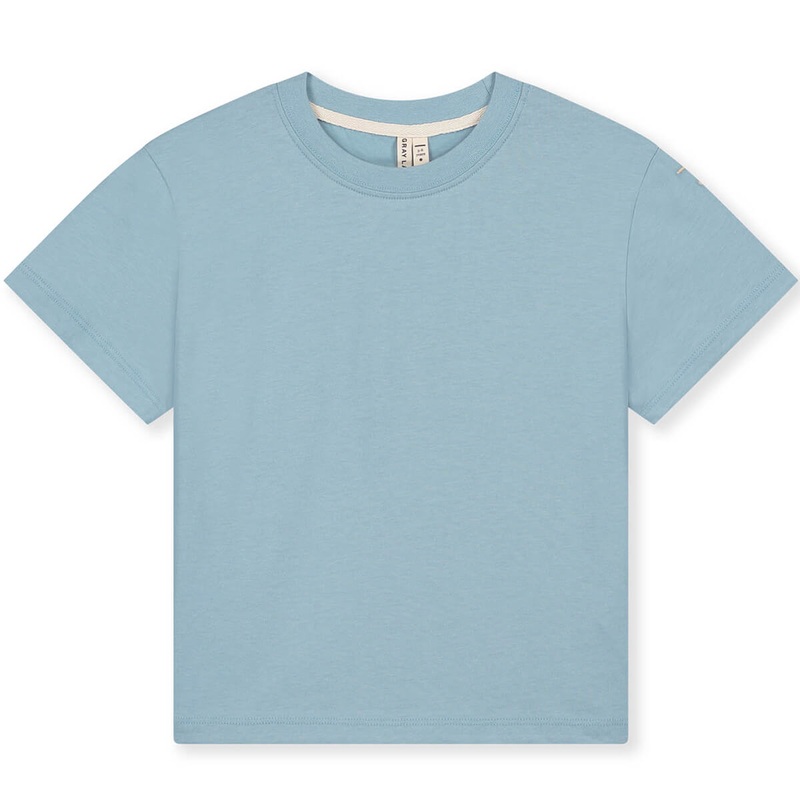 Oversized Tee in Sky by Gray Label