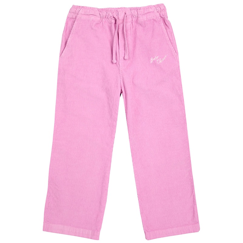 Pink Corduroy Pants by Bobo Choses