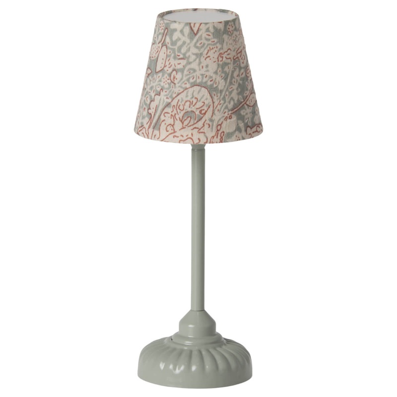 Small Vintage Floor Lamp in Mint by Maileg