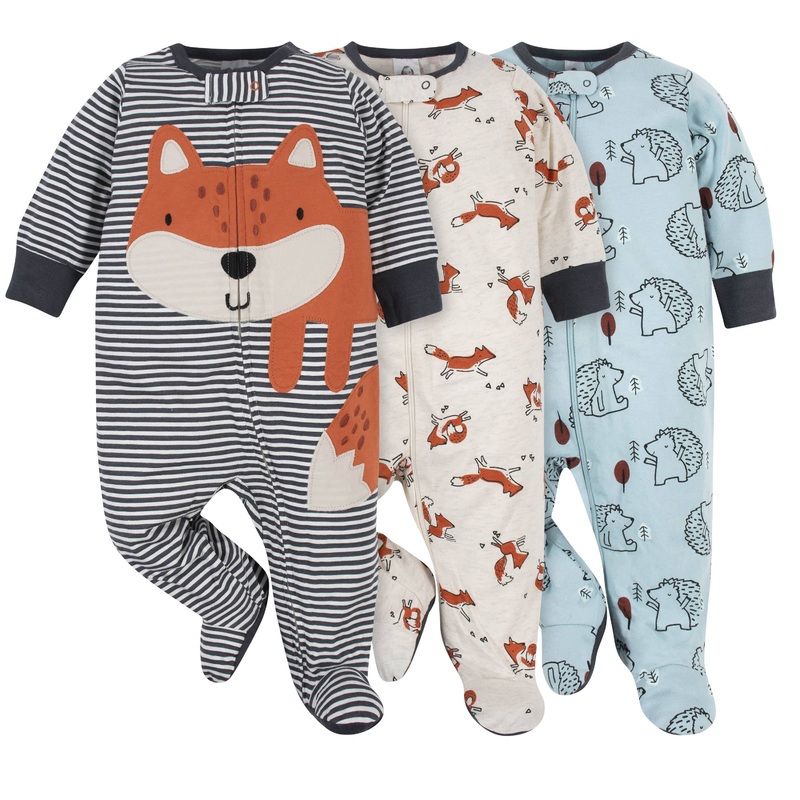 3-Pack Baby Boys Fox Sleep ‘N Plays H9478443159