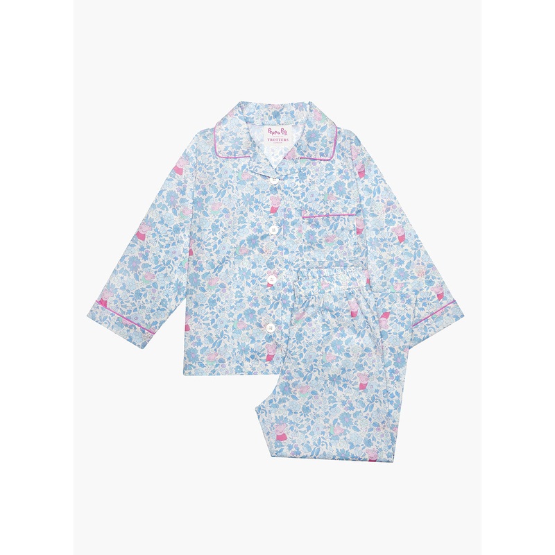 Pajamas in Blue Peppa Meadow