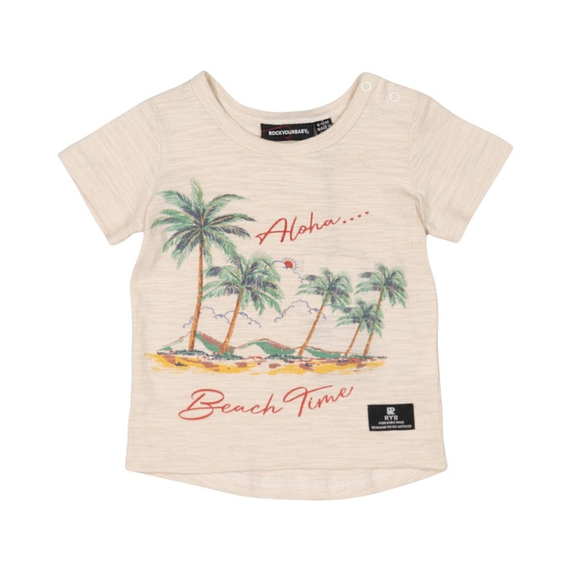 Rock Your Baby – Beach Time Baby T-Shirt