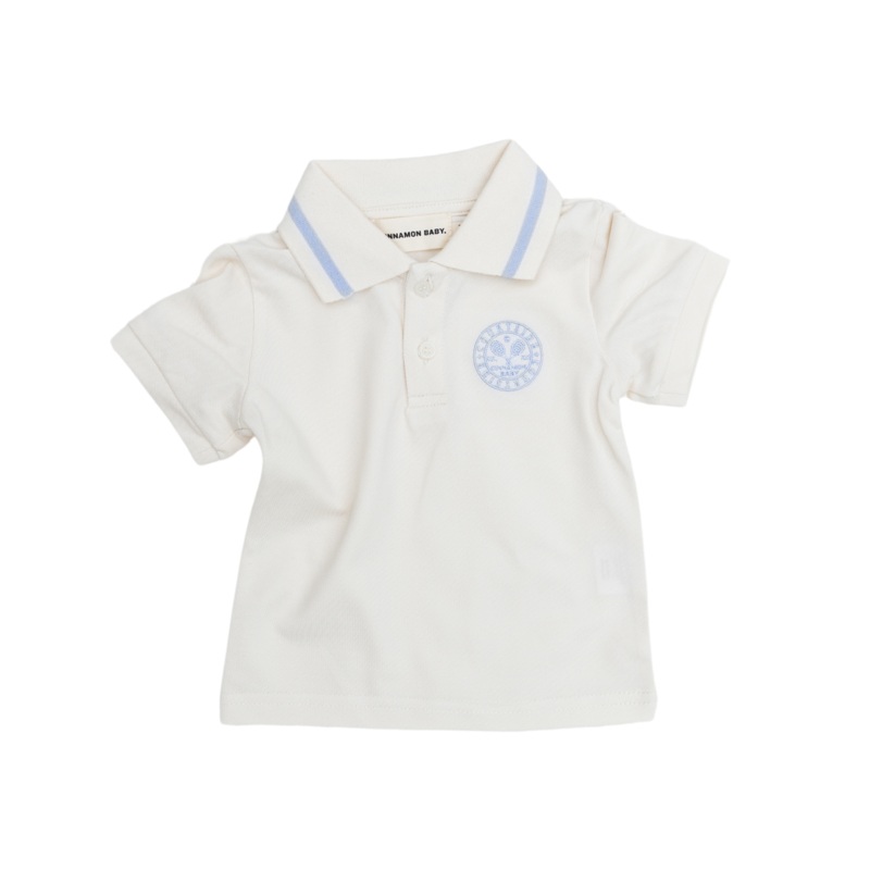 CINNAMON BABY POLO SHIRT – BABY BLUE