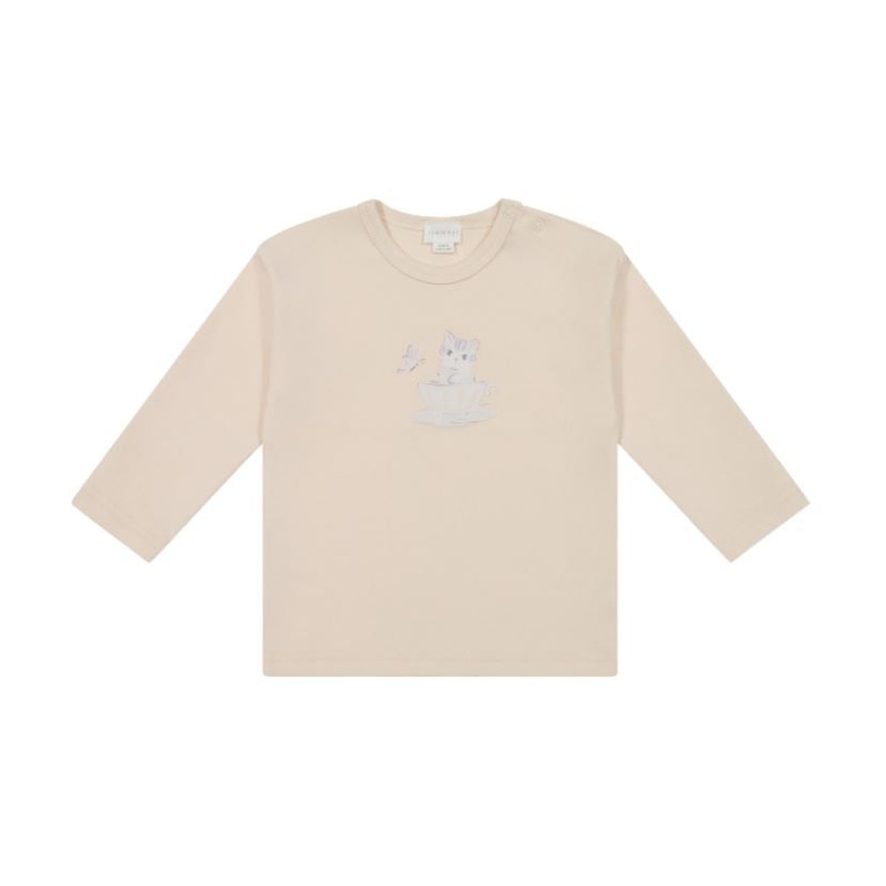 Jamie Kay Arnold Long Sleeve Top – Ballet Pink – Pima Cotton