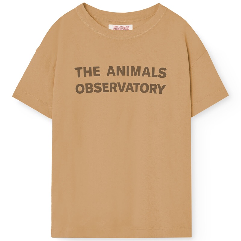 Orion Kids T Shirt in Tan by The Animals Observatory