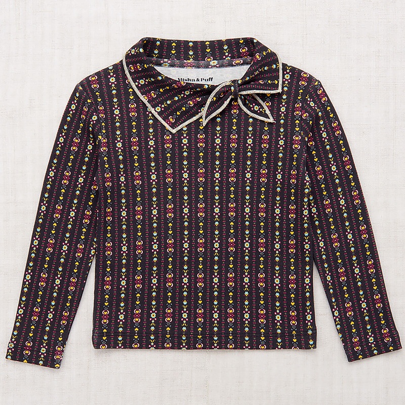 Portrait Top in Licorice Bohemia by Misha & Puff