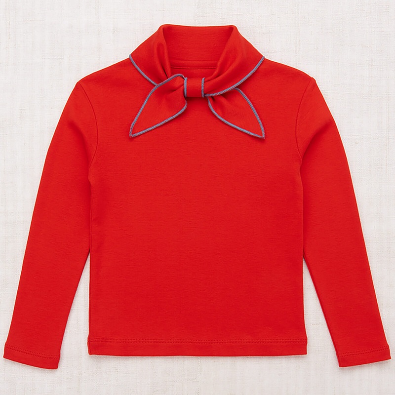 Scout Top in Red Flame by Misha & Puff – Last One In Stock – 5 Years