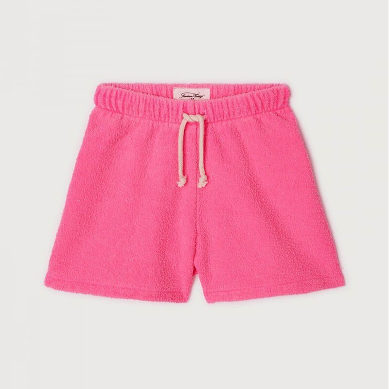 Bobypark Kid’s Shorts in Pink Acid Fluo by American Vintage
