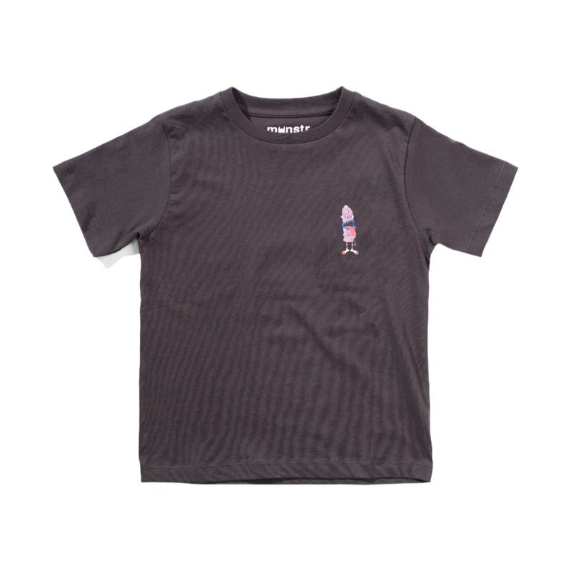 Munster Kids Say Argh SS Tee – Soft Black