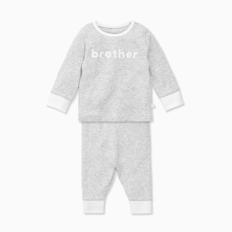 Grey Brother Slogan Pyjamas
