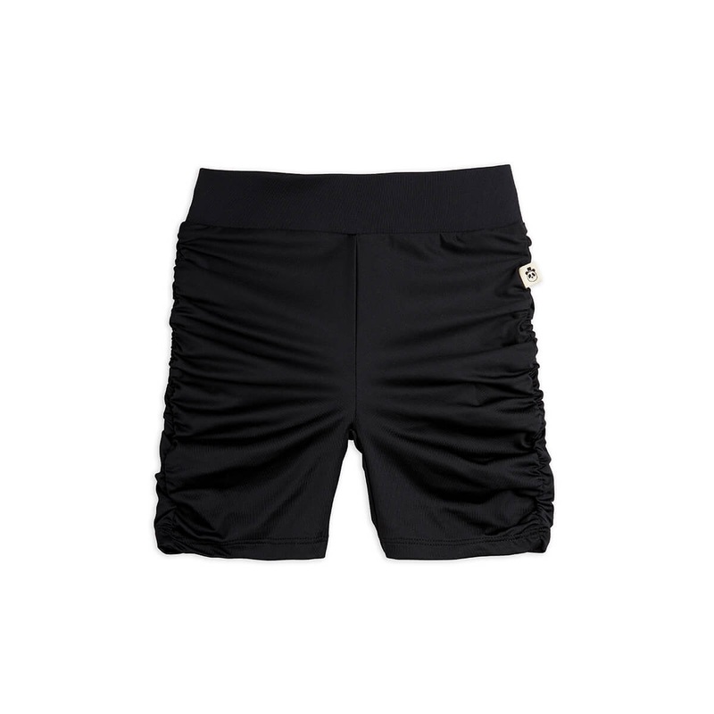 Draped Sporty Bike Shorts by Mini Rodini