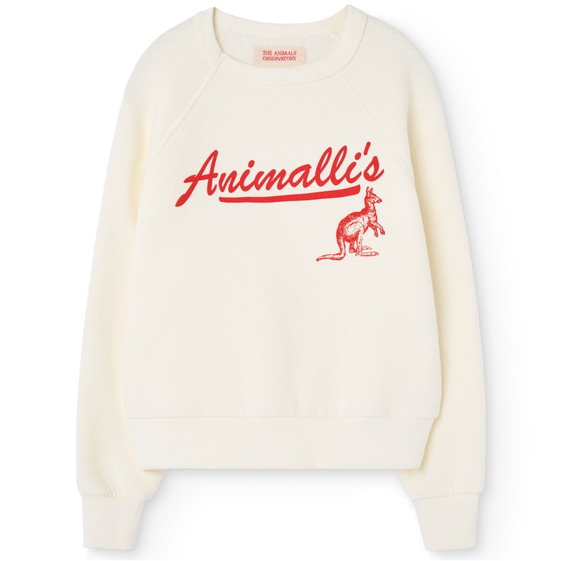 Shark Kids Sweatshirt in White by The Animals Observatory BG622547615