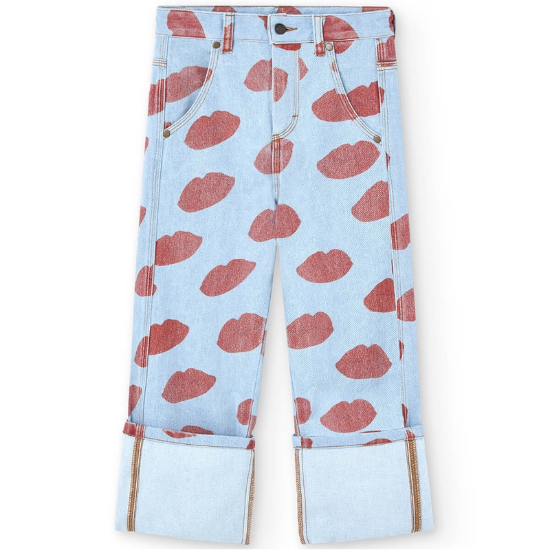 Ant Kids Jeans in Soft Blue by The Animals Observatory