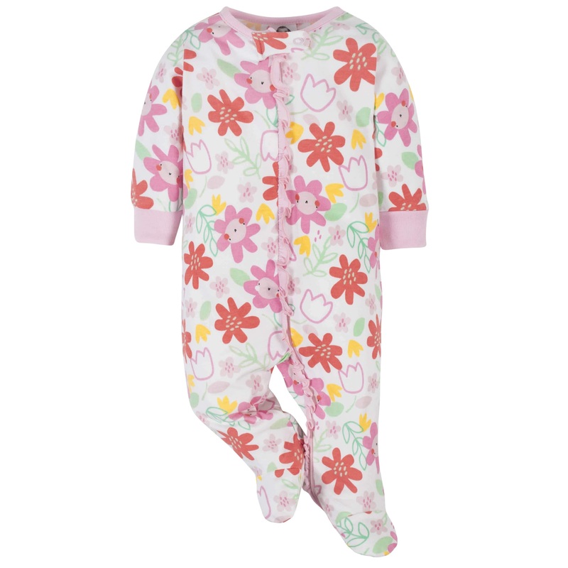 Baby Girls Floral Sleep ‘N Play