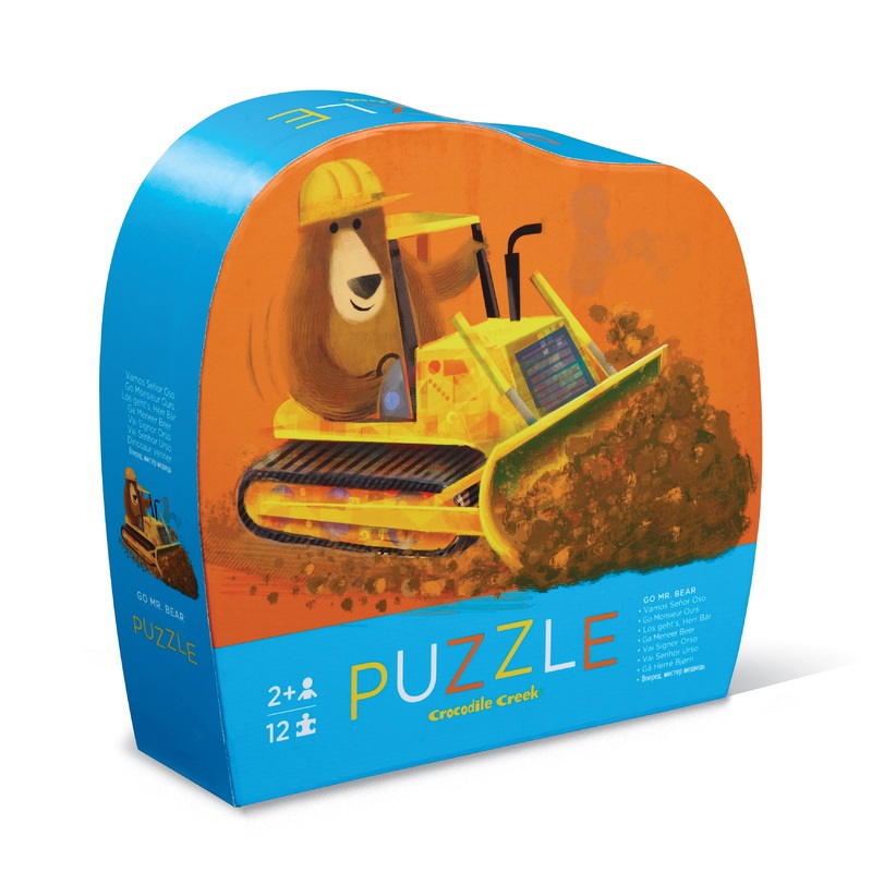 Crocodile Creek – Mini Puzzle 12pc | Go Mister Bear