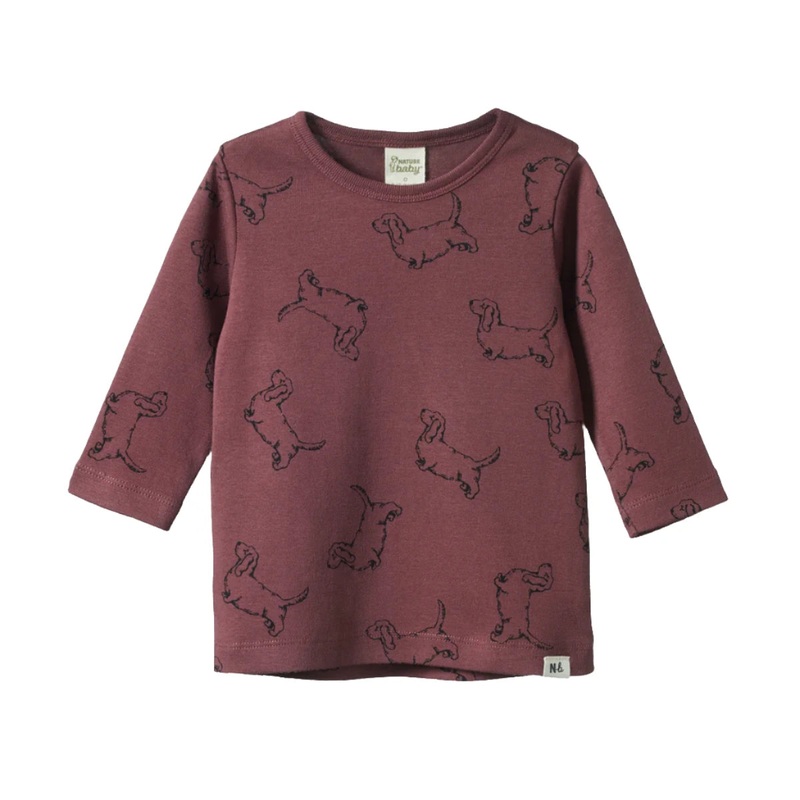 Nature Baby River Long Sleeve Tee – Happy Hounds Marron