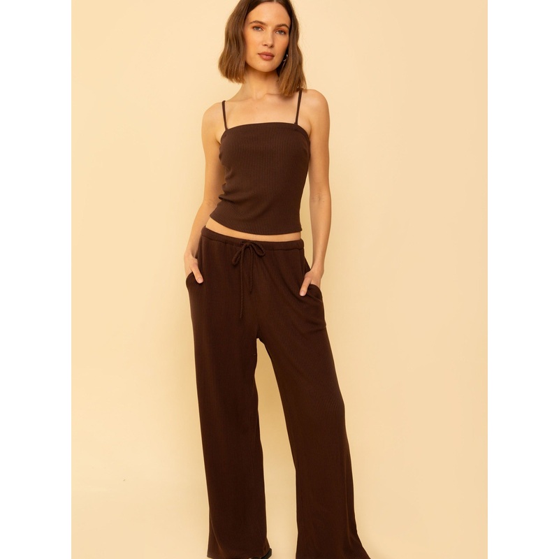 Paloma Pant – Chocolate Rib