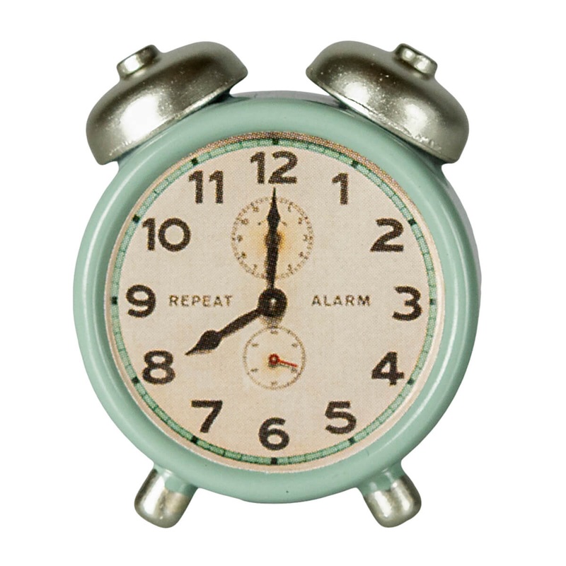 Alarm Clock in Mint by Maileg