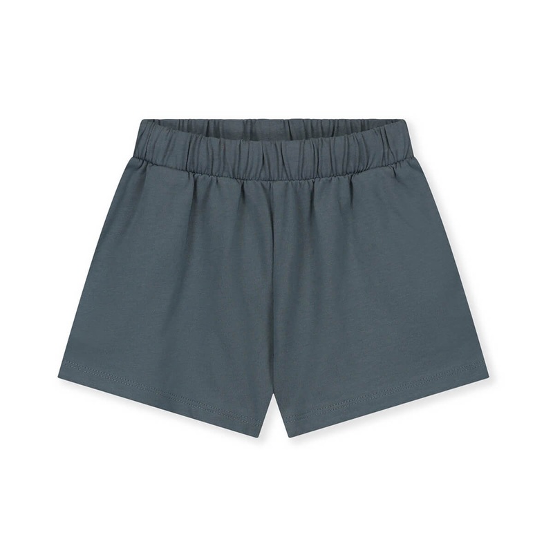 Elasticated Shorts in Blue Grey by Gray Label