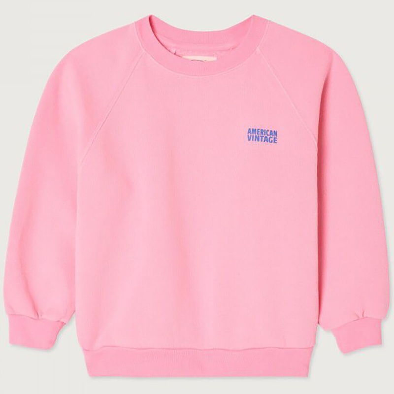 Izubird Kid’s Sweatshirt in Vintage Cotton Candy by American Vintage