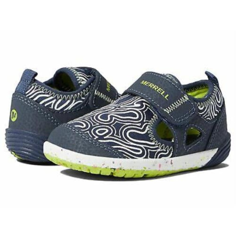 Merrell Bare Steps H2O Chroma Water Shoes – Navy/Lime