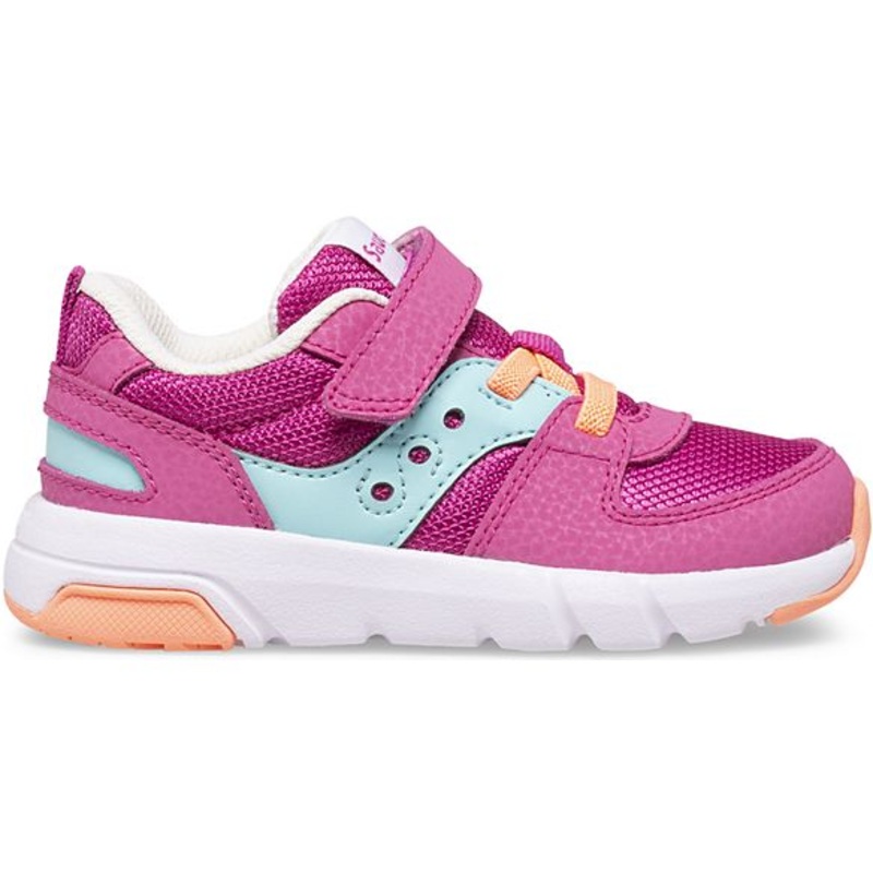 Saucony Jazz Lite 2.0 – Fuchsia / Turquoise