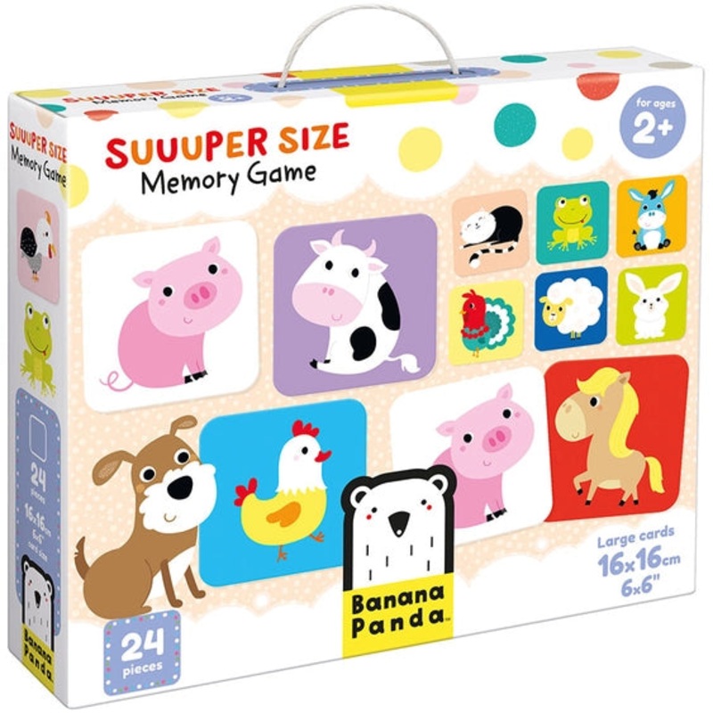 Suuuper Size Memory Game Jumbo Floor Game 2+ years