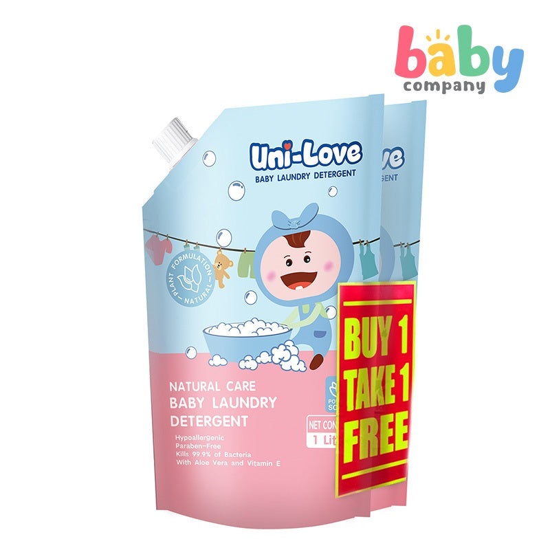 Unilove Baby Laundry Detergent 1L – Powder Scent (Buy 1 Take 1)
