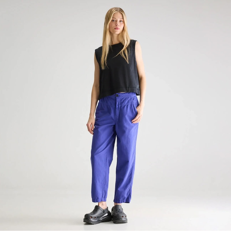 Walker Relaxed Trousers in Worker Blue by Bellerose