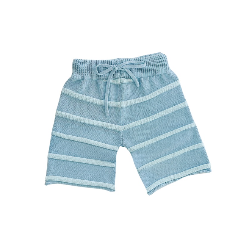 ZIGGY LOU  CROPPED PANTS – BLU