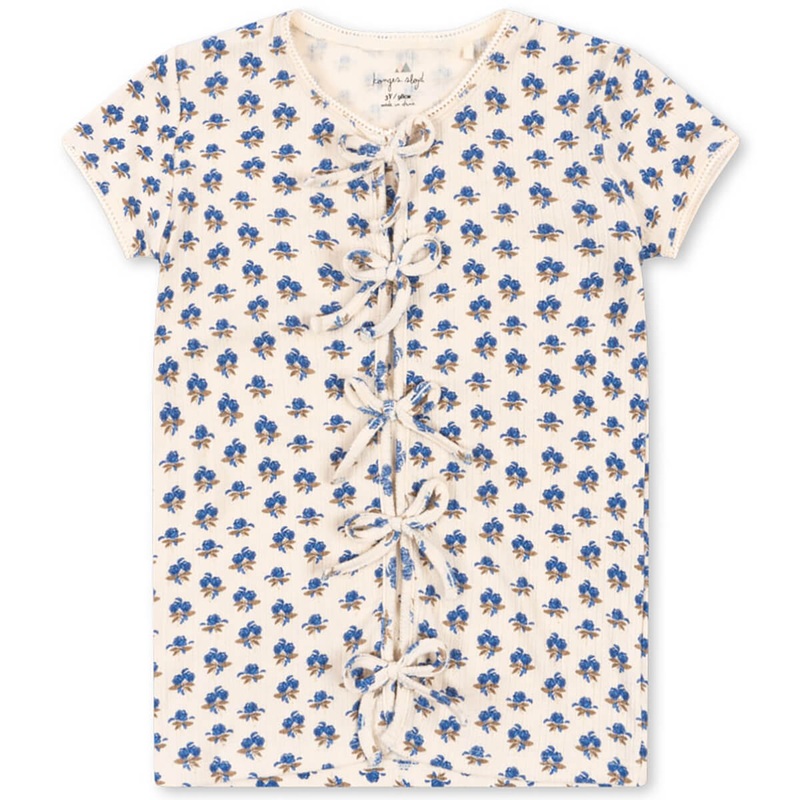 Mulli Tee in Piccoloblu Gold by Konges Slojd