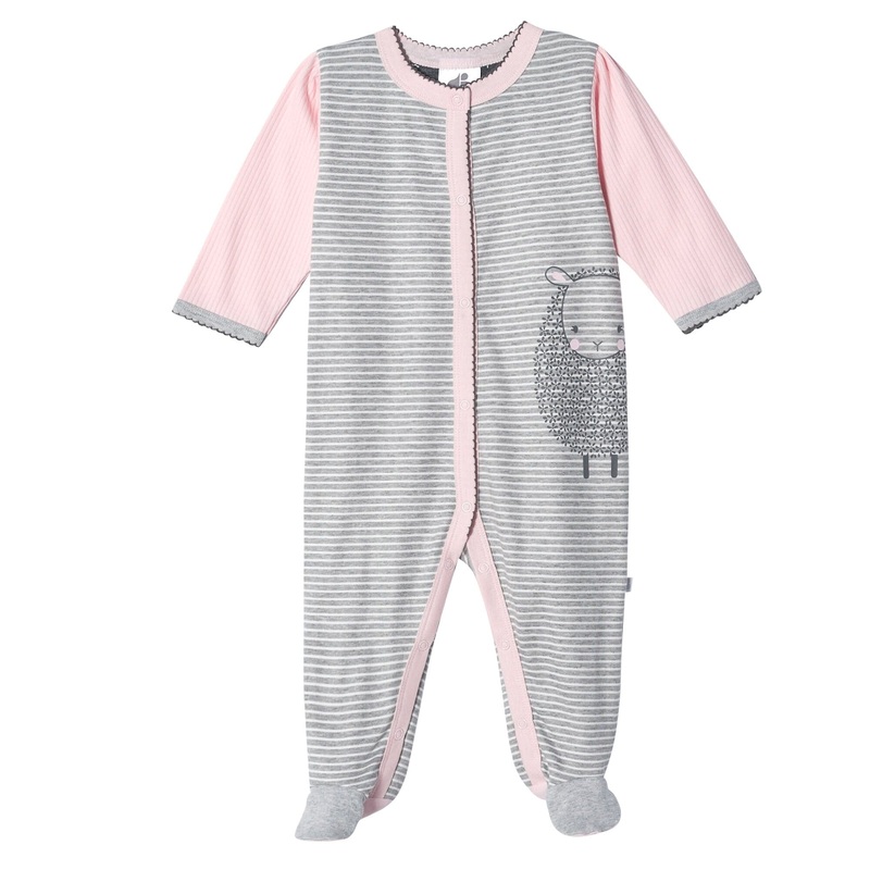 Organic Baby Girls Lil’ Lamb Sleep ‘n Play