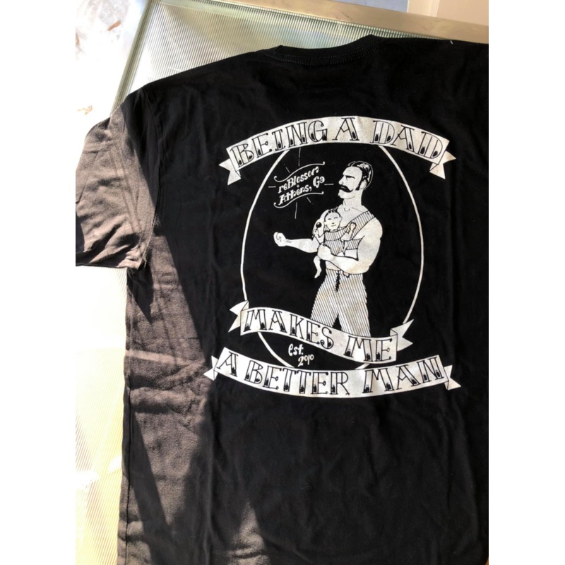 reBlossom Dad Tee – Black