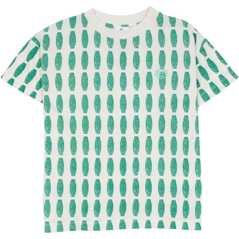 Tile Tee in Verdant Green by Wynken