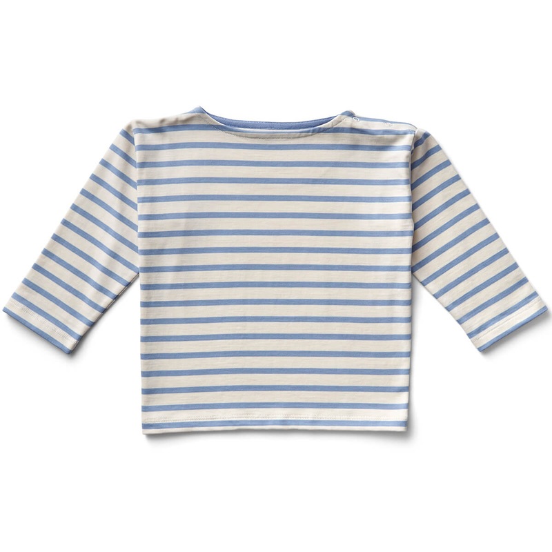Boxy Tee in Stripe / Sky by Soor Ploom