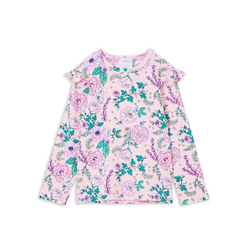 Milky – Whimsical Frill Tee