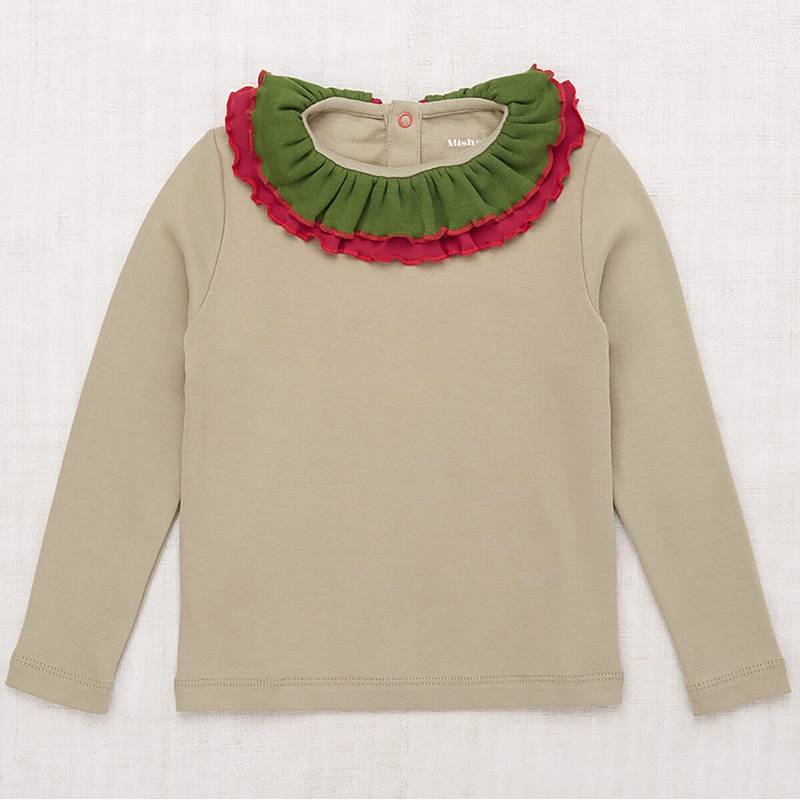 Sweetheart Top in Seal Gray by Misha & Puff