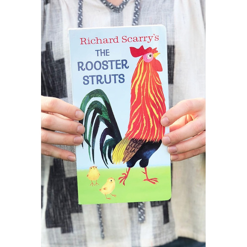 The Rooster Struts Board Book