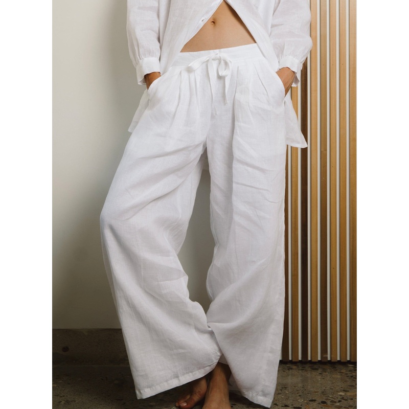 Lovina Pant – Ivory