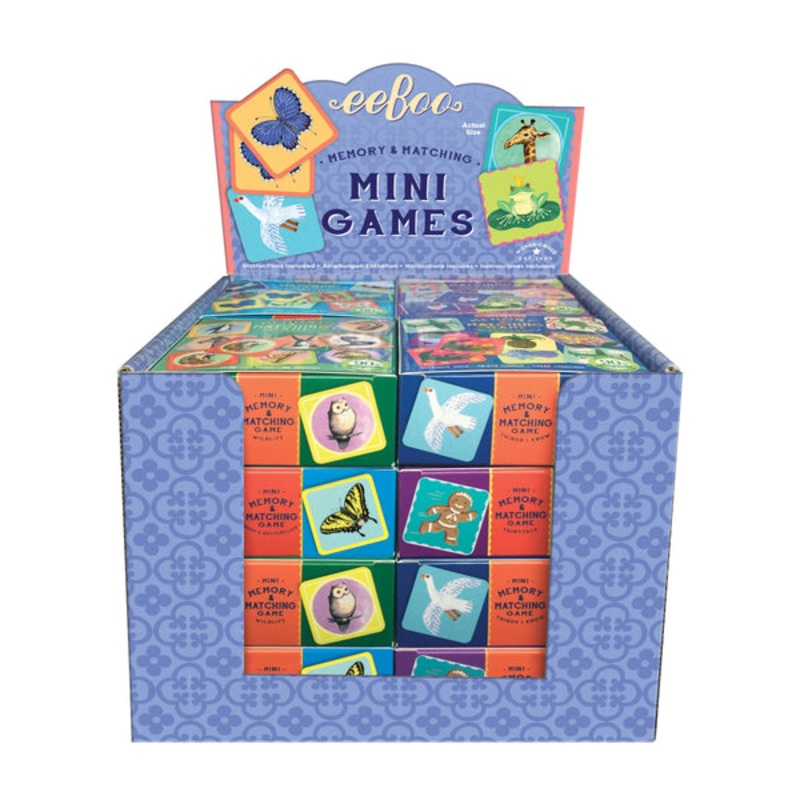 Mini Memory & Matching Games –