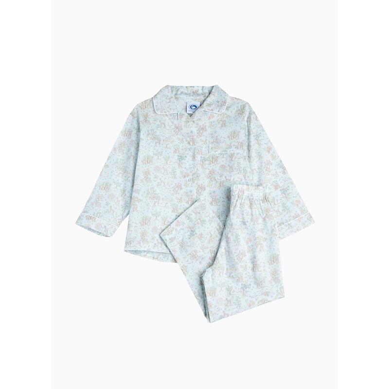 Fawn Pajamas in Blue Etta