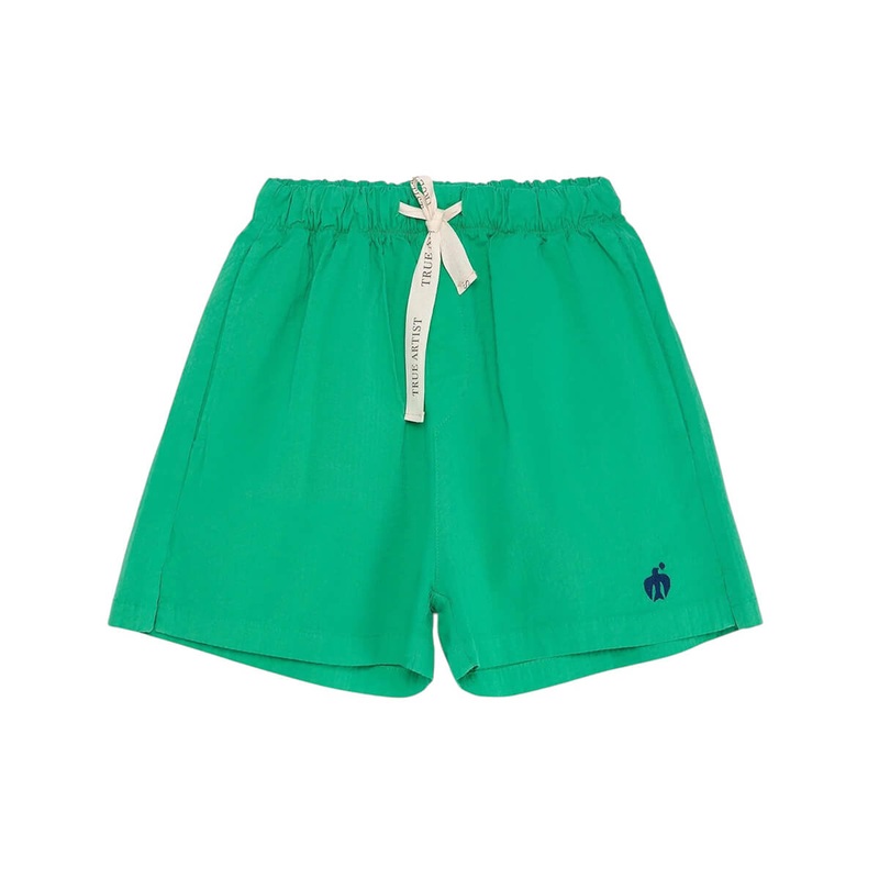 Shorts n7 in Bright Green by True Artist