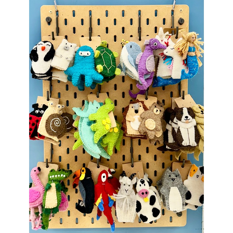 Felt Finger Puppet Set –