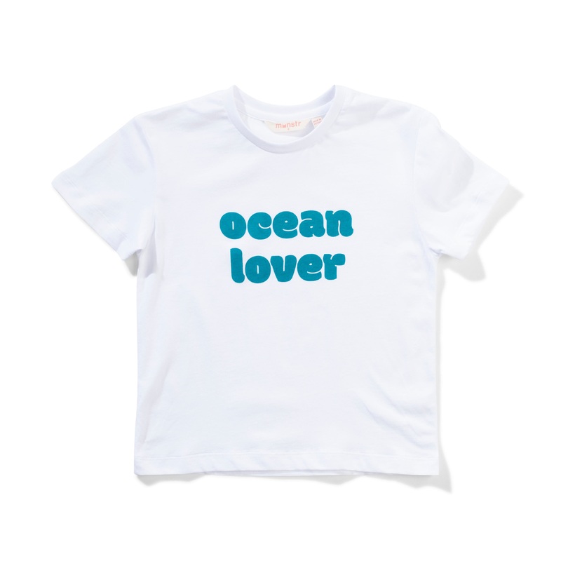 Missie Munster – Ocean Lover Tee – White