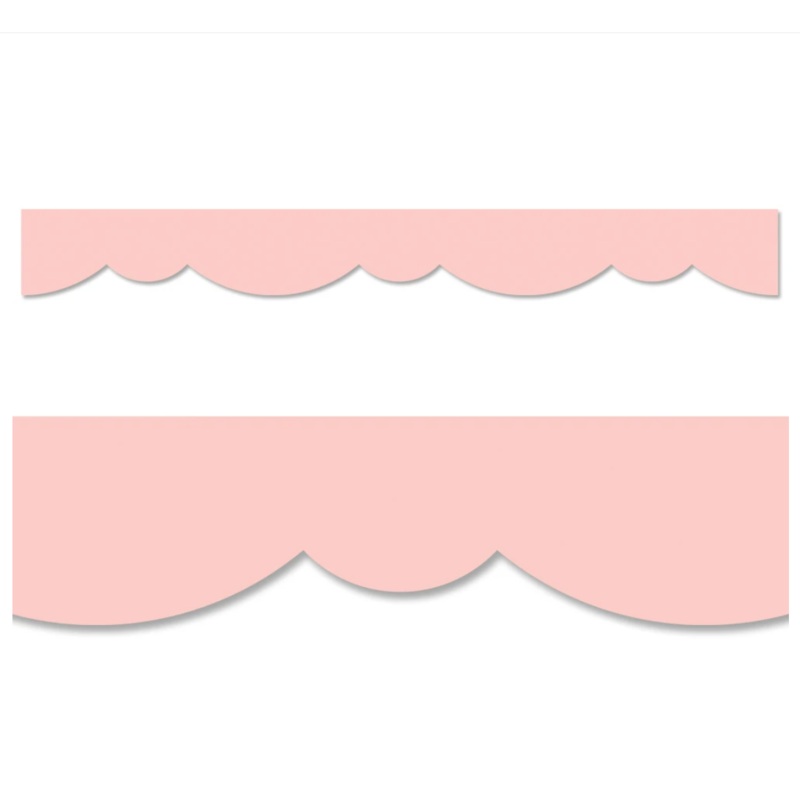 Blush Stylish Scallops EZ Border