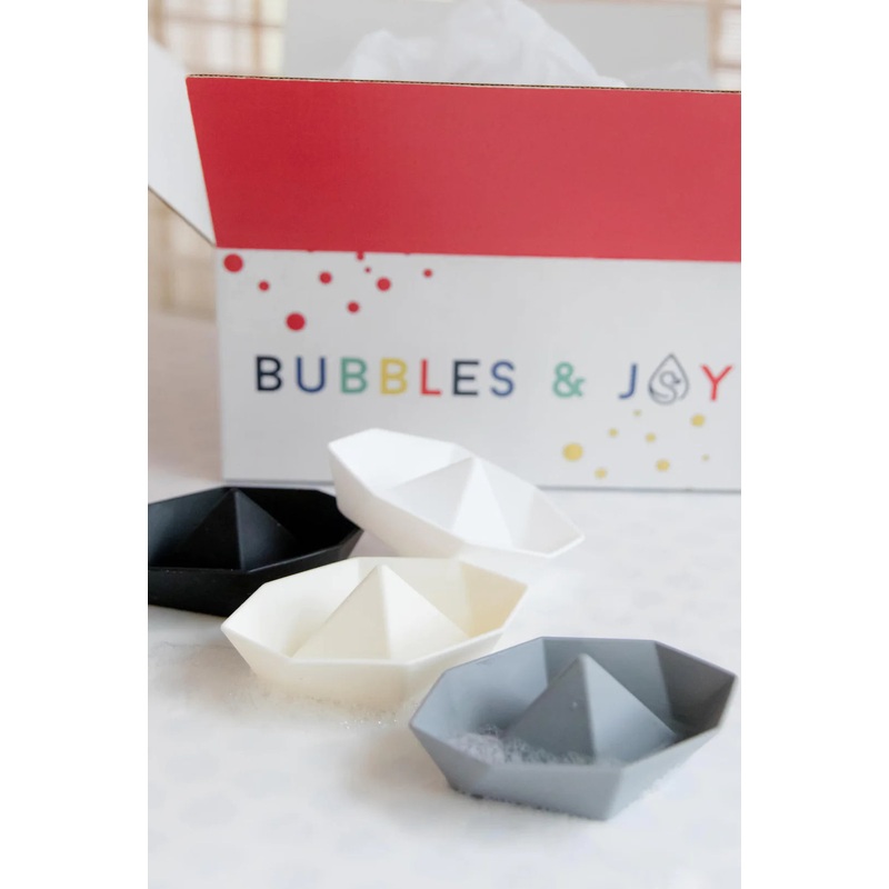 Bubbles & Joy Origami Sailboats