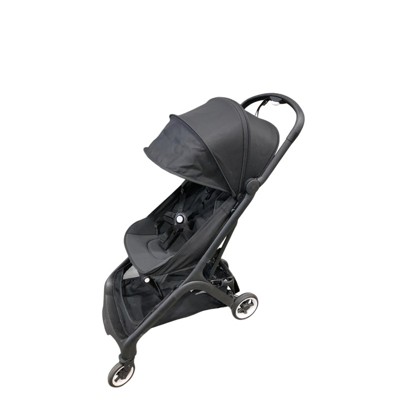 Bugaboo Butterfly Stroller, 2024, Black, Midnight Black, Midnight Black